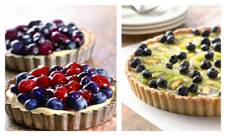 How to glaze berries via @kingarthurflour