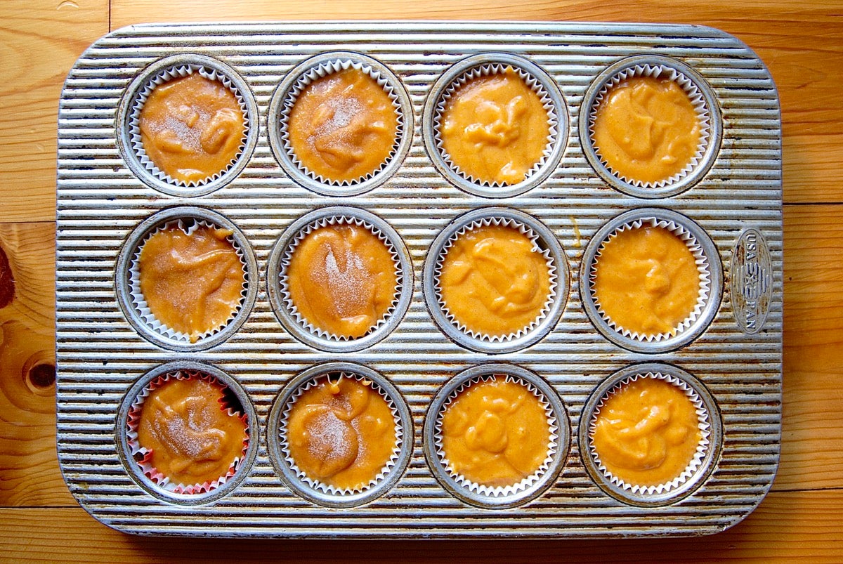 How to make muffins from a quick bread recipe via @kingarthurflour