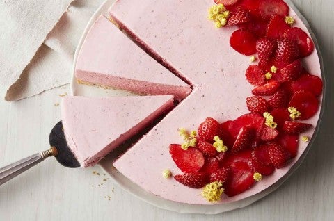 Strawberry Cream Shortbread