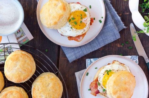 Buttery Sourdough Biscuit Recipe - select to zoom